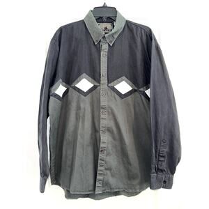 Spindle River Western Shirt Long Sleeve Button Down Men’s XL